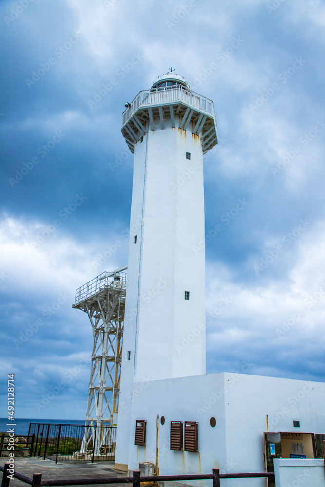 Naklejka premium 宮古島 東平安名崎の風景