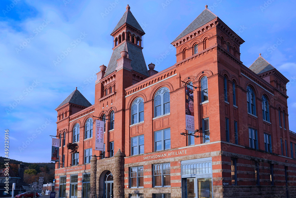 The Rockwell Museum of American Art in Corning, New York, in the 19th