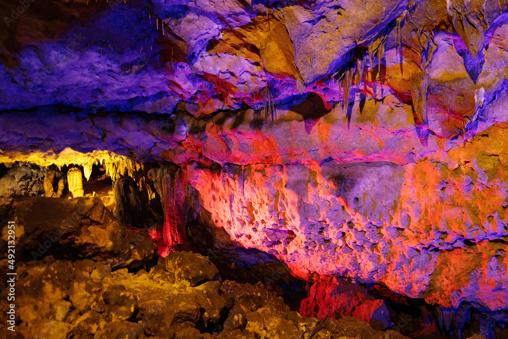 Beautiful Scenic View of a Florida Cavern