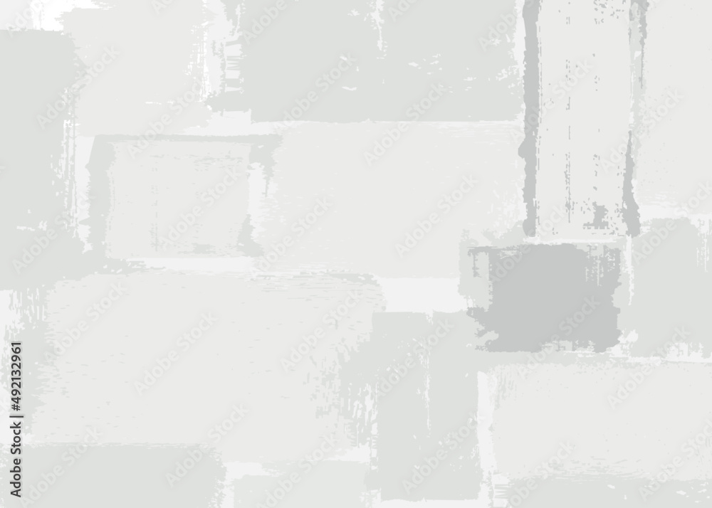 Gray Background, Gray Wallpaper, Paint Brush Background, Paint Stroke Wallpaper, Vector Illustration Background