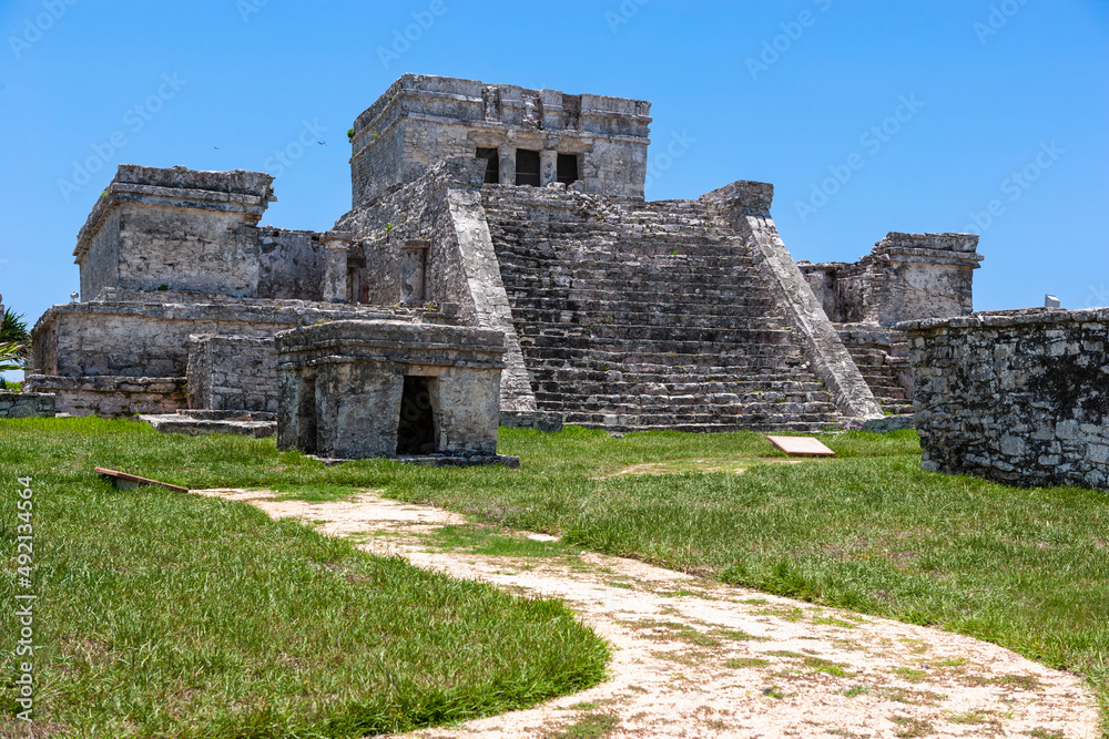 Tulum Archaeological Zone, Riviera Maya, Mexico