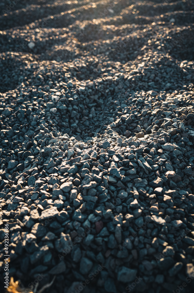 Obraz premium Gravel surface