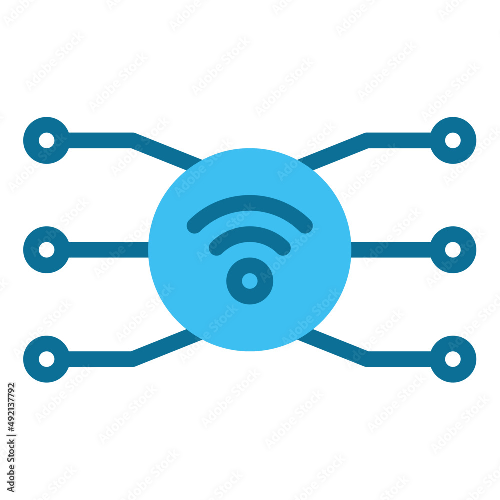 wifi wireless technology network home internet of things iot smarthome icon wifi wireless technology network home internet of things iot smarthome icon