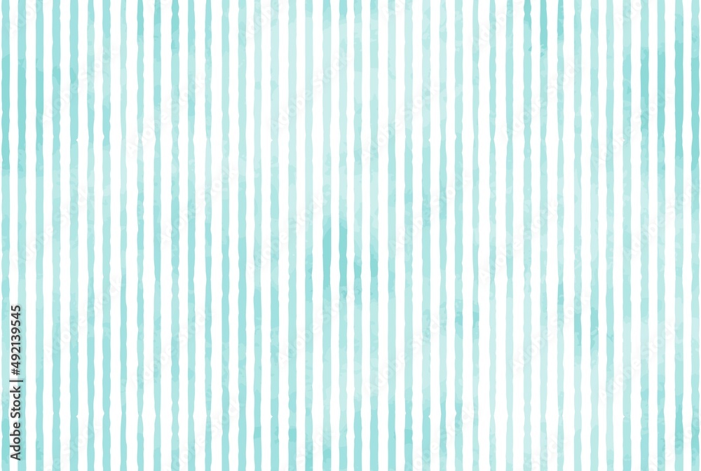 爽やかな青いストライプ背景イラスト