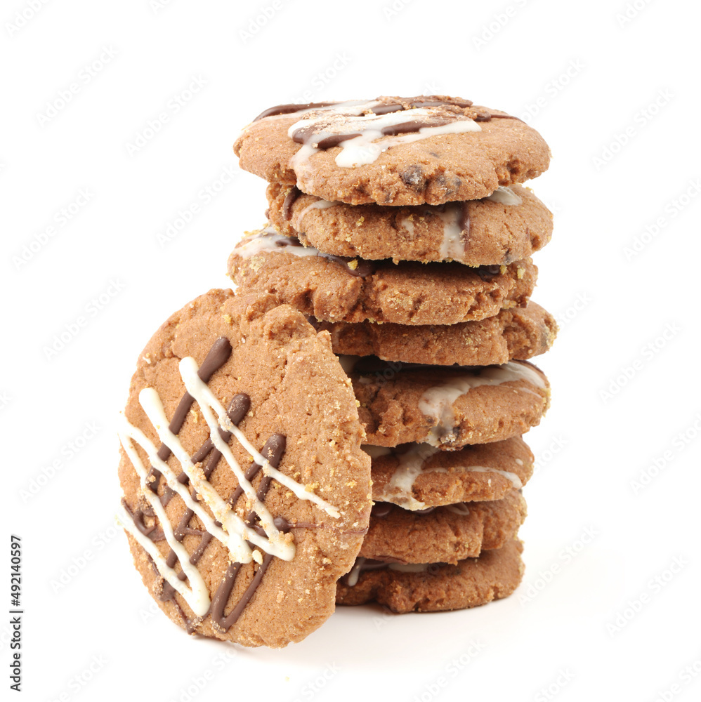 shortcake isolated on the white background shortcake isolated on the white background