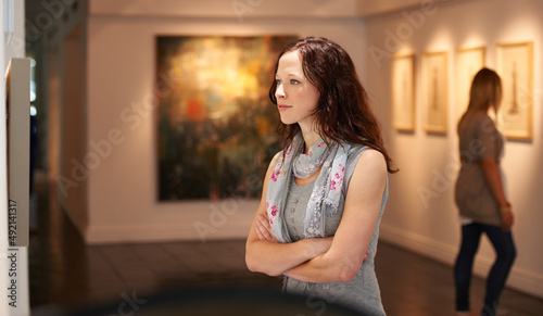 Canvas Print Examining the masters