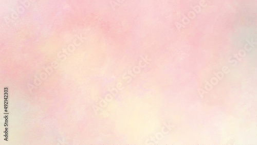 abstract background, pastel gradient color with grunge paper texture and cloudscape