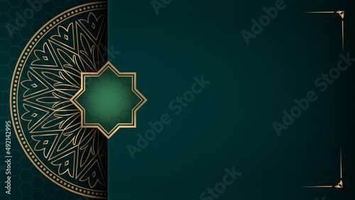 Modern luxury mandala background, perfect for background social media post greeting cards. Eps 10.