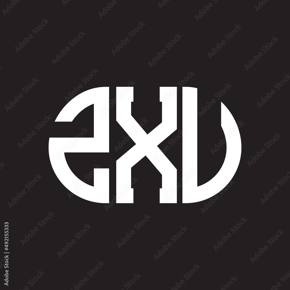 ZXV letter logo design. ZXV monogram initials letter logo concept. ZXV letter design in black background. ZXV letter logo design. ZXV monogram initials letter logo concept. ZXV letter design in black background.