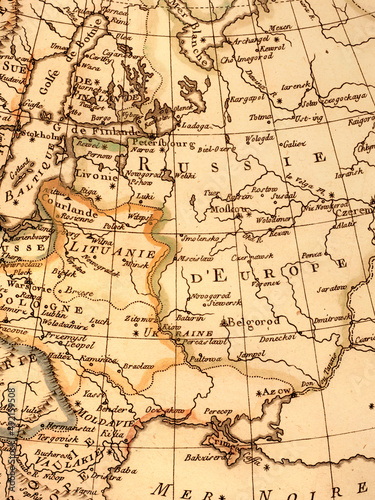 Wallpaper Mural 古地図　黒海周辺地域とウクライナ Torontodigital.ca