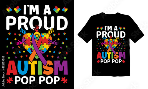 I'M A PROUD AUTISM POP POP