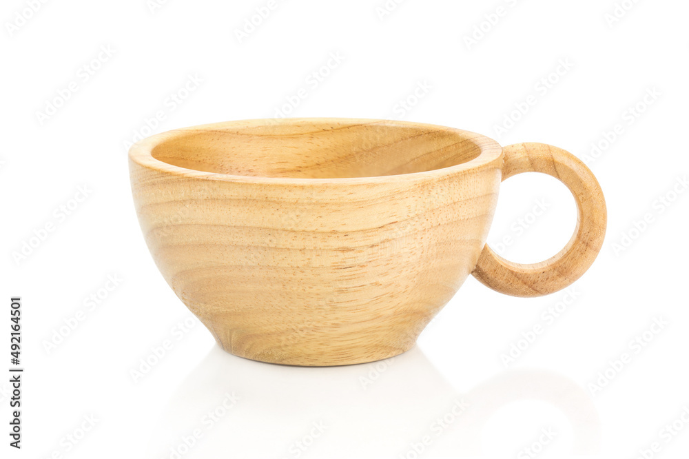 Wooden tea cup