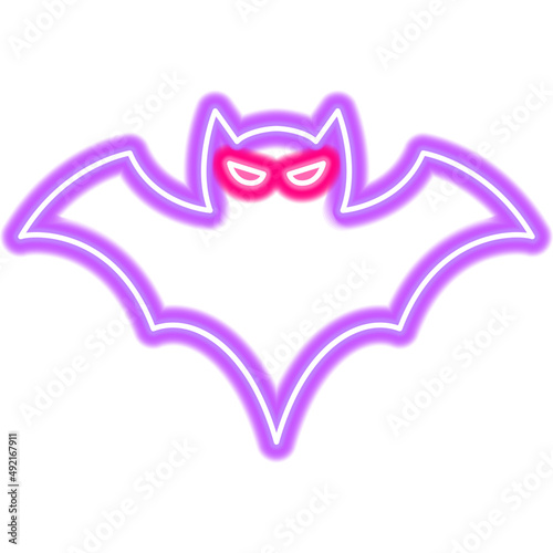 Bat Neon Sign