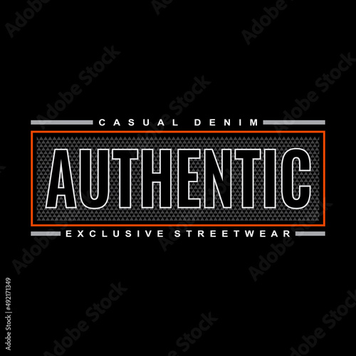 authentic denim streetwear t-shirt and apparel