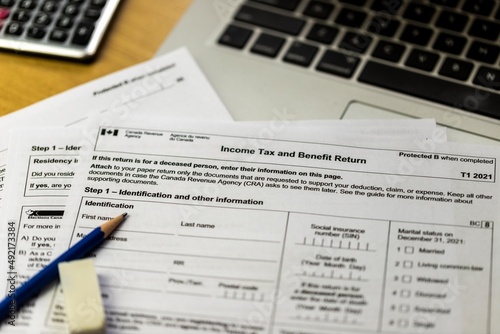 income tax and benefit return