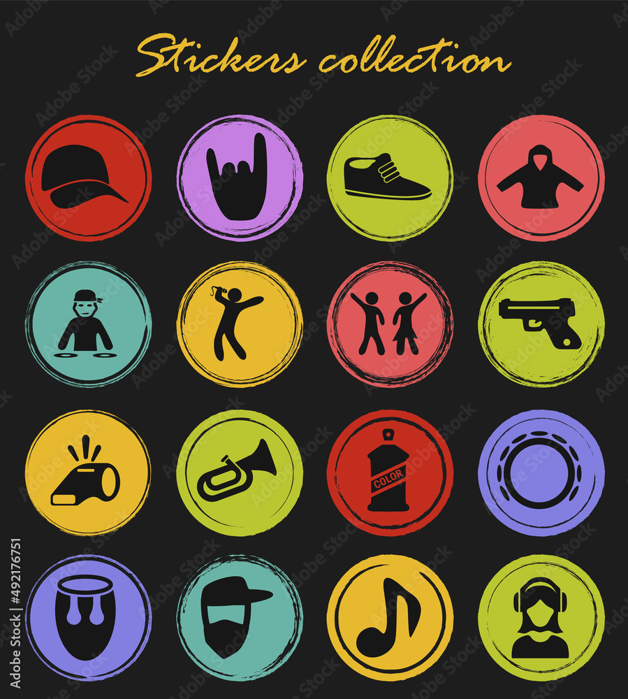 Music icons set Music icons set