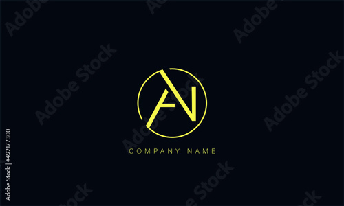 AN, NA, AN, Letters Logo Monogram