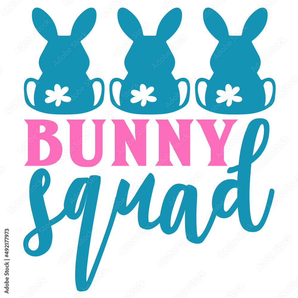 Fototapeta premium Bunny Squad