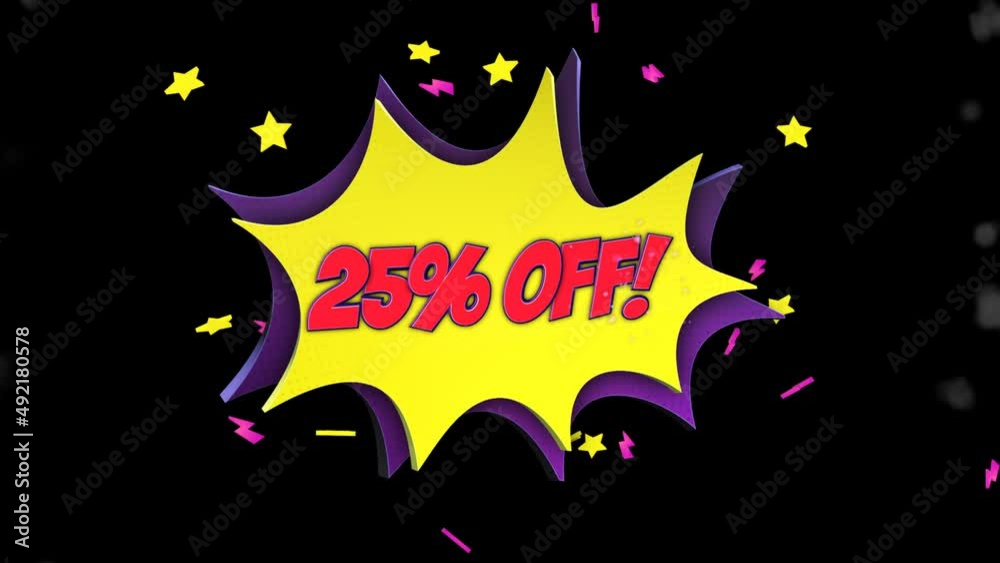 -25% OFF DISCOUNT Comic Text Animation and Speech Bubble, with Alpha Matte, Loop, 4k
-25% OFF DISCOUNT Comic Text Animation and Speech Bubble, with Alpha Matte, Loop, 4k