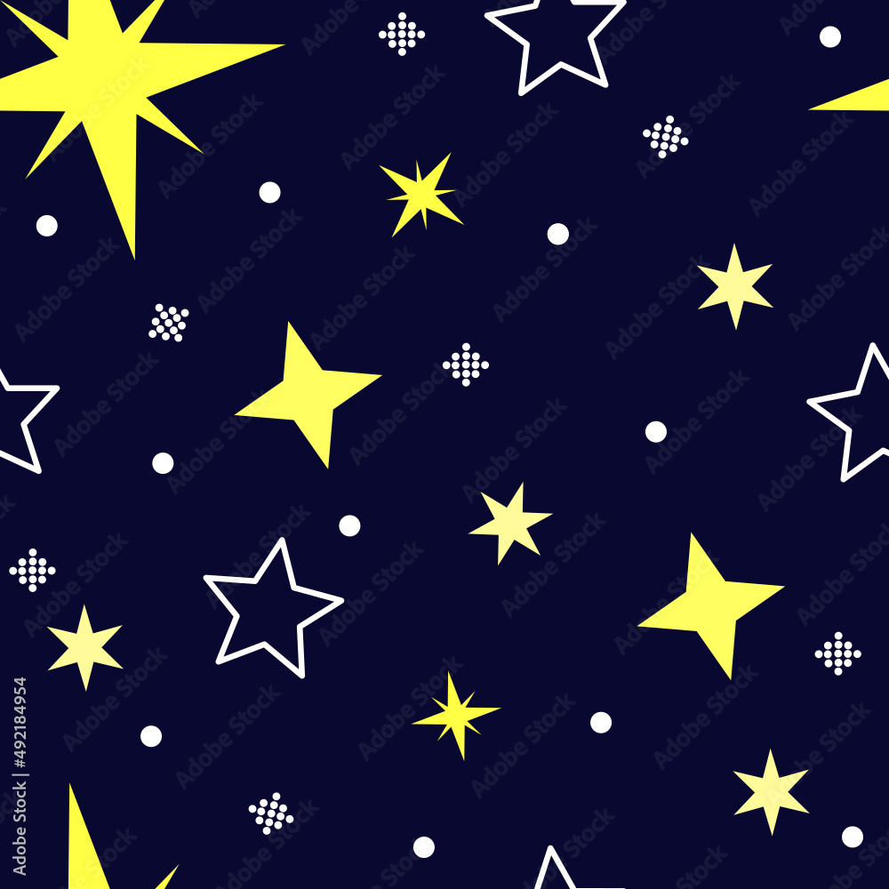 seamless pattern with stars seamless pattern with stars