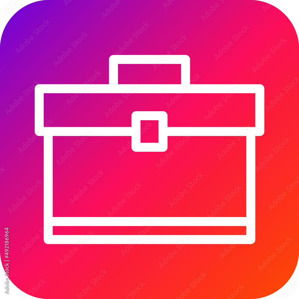 Briefcase Vector Icon Design Illustration Briefcase Vector Icon Design Illustration