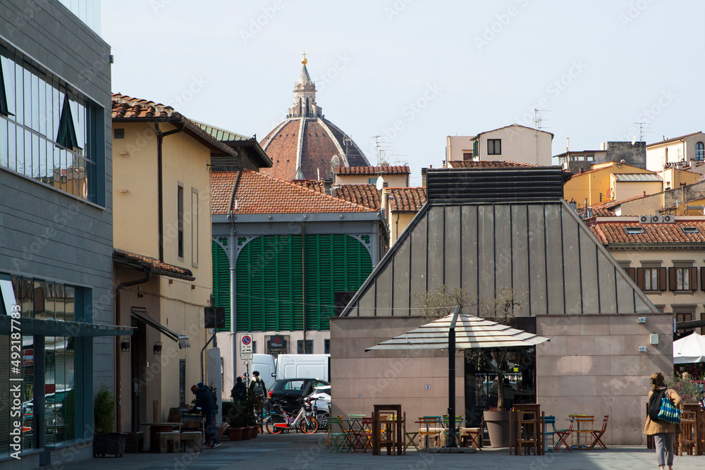 Italia, Toscana, la città di Firenze. centro città, quartiere di Sant Ambrogio.