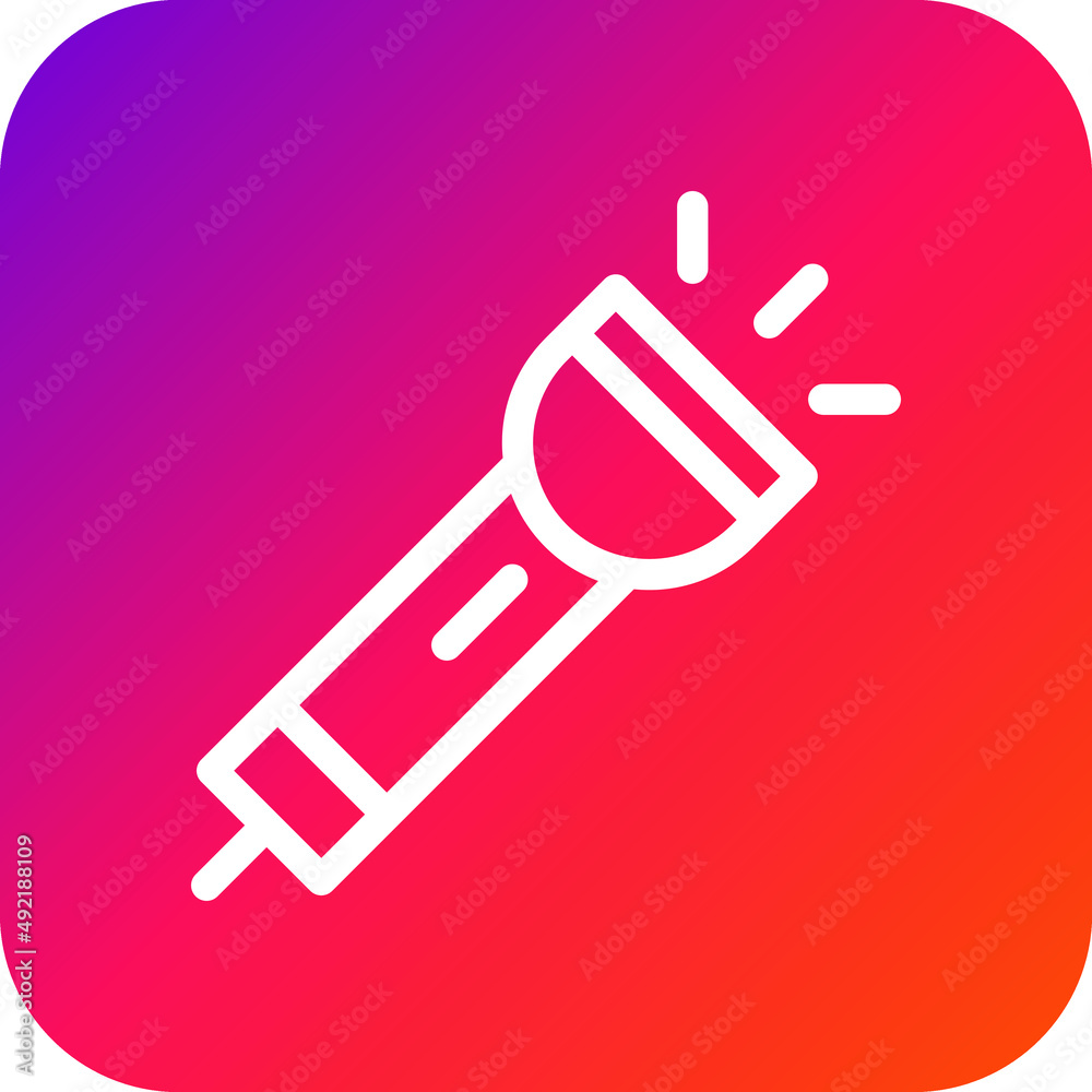Torch Vector Icon Design Illustration Torch Vector Icon Design Illustration
