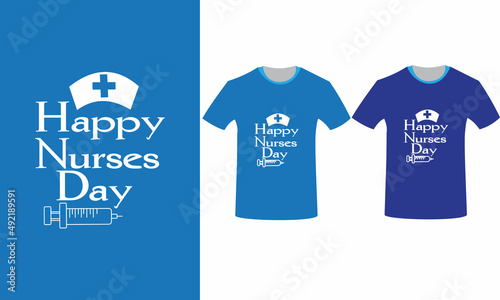 Nurse day t-shirt design adobe stock, adobe stock nursing t-shirt design , Typography t-shirt adobe stock.