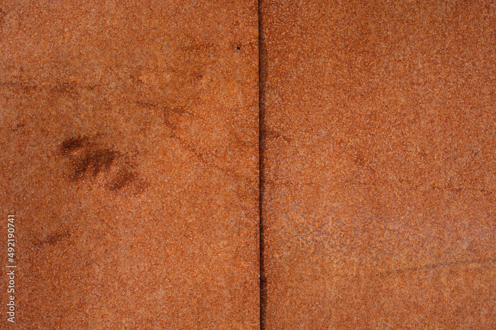 Fototapeta premium rusty sheet of metal