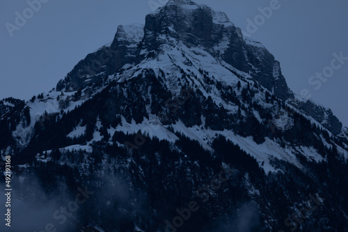 Berge bei Nacht