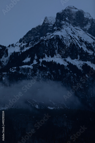 Berge bei Nacht
