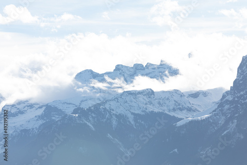 Berge im Winter