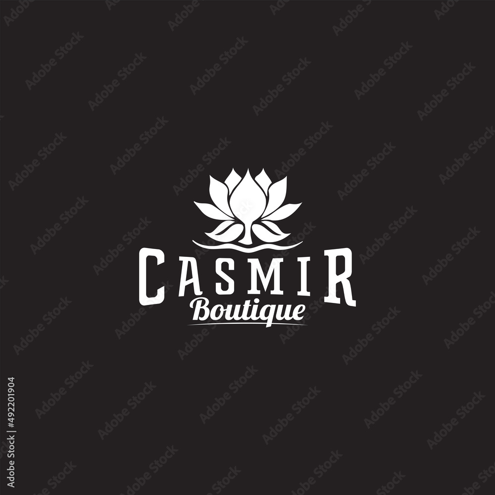 Casmiro logo simple feminime