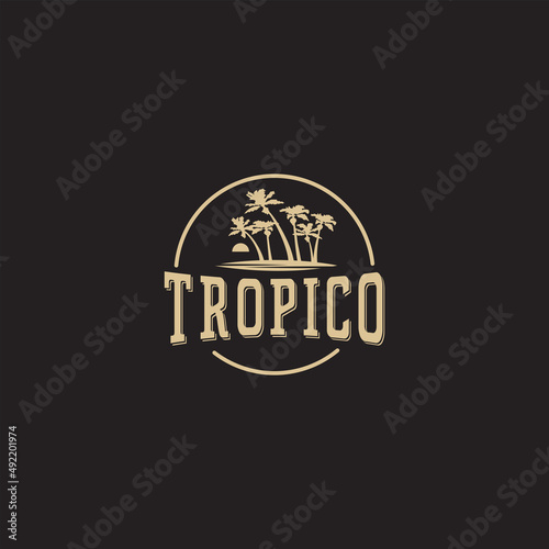 Tropico logo badge and classic