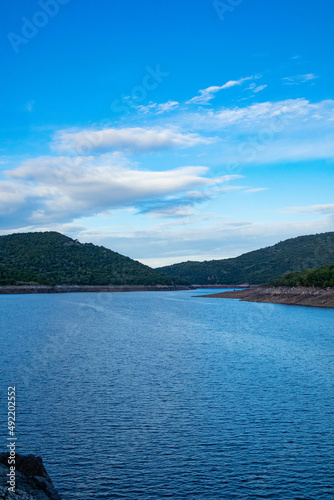 Lago Omodeo, comune di Ardauli, provincia di Oristano, Sardegna