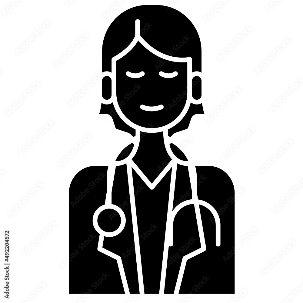 doctor solid icon