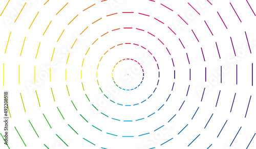 Colorful rainbow design vector illustration. Bright color design background. Trendy rainbow art