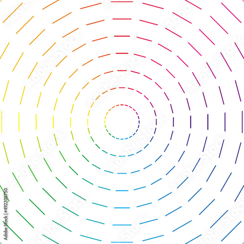 Colorful rainbow design vector illustration. Bright color design background. Trendy rainbow art