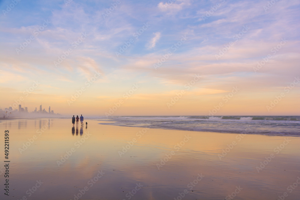 Obraz premium beach sunset