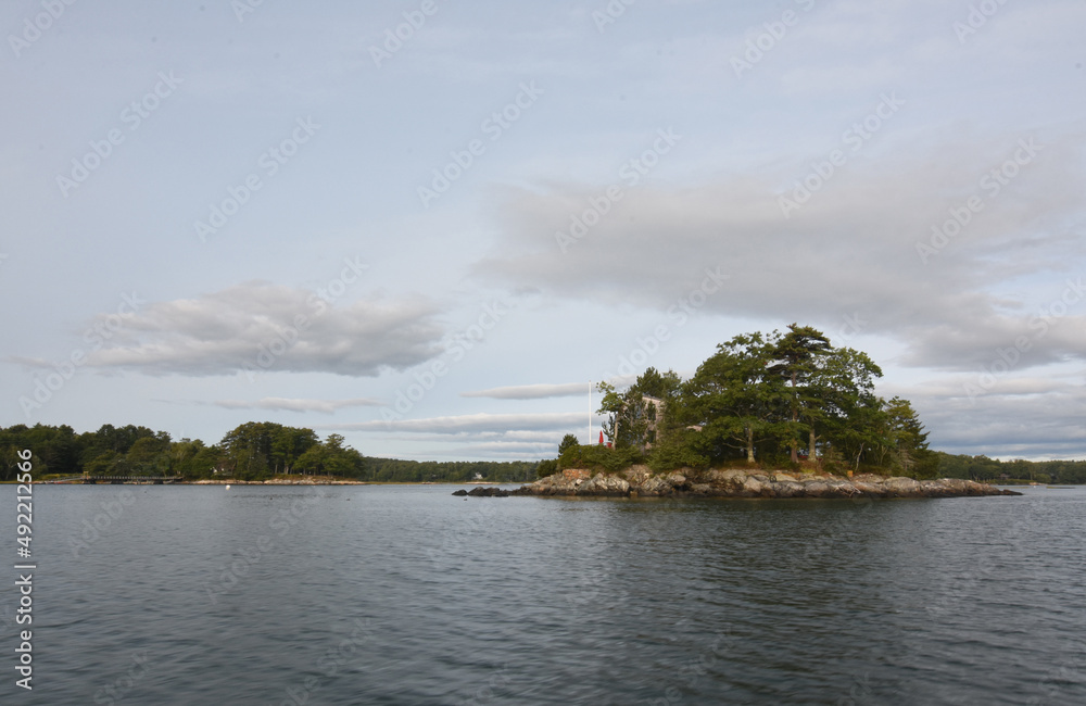 Seascape with Island Views in Casco Bay