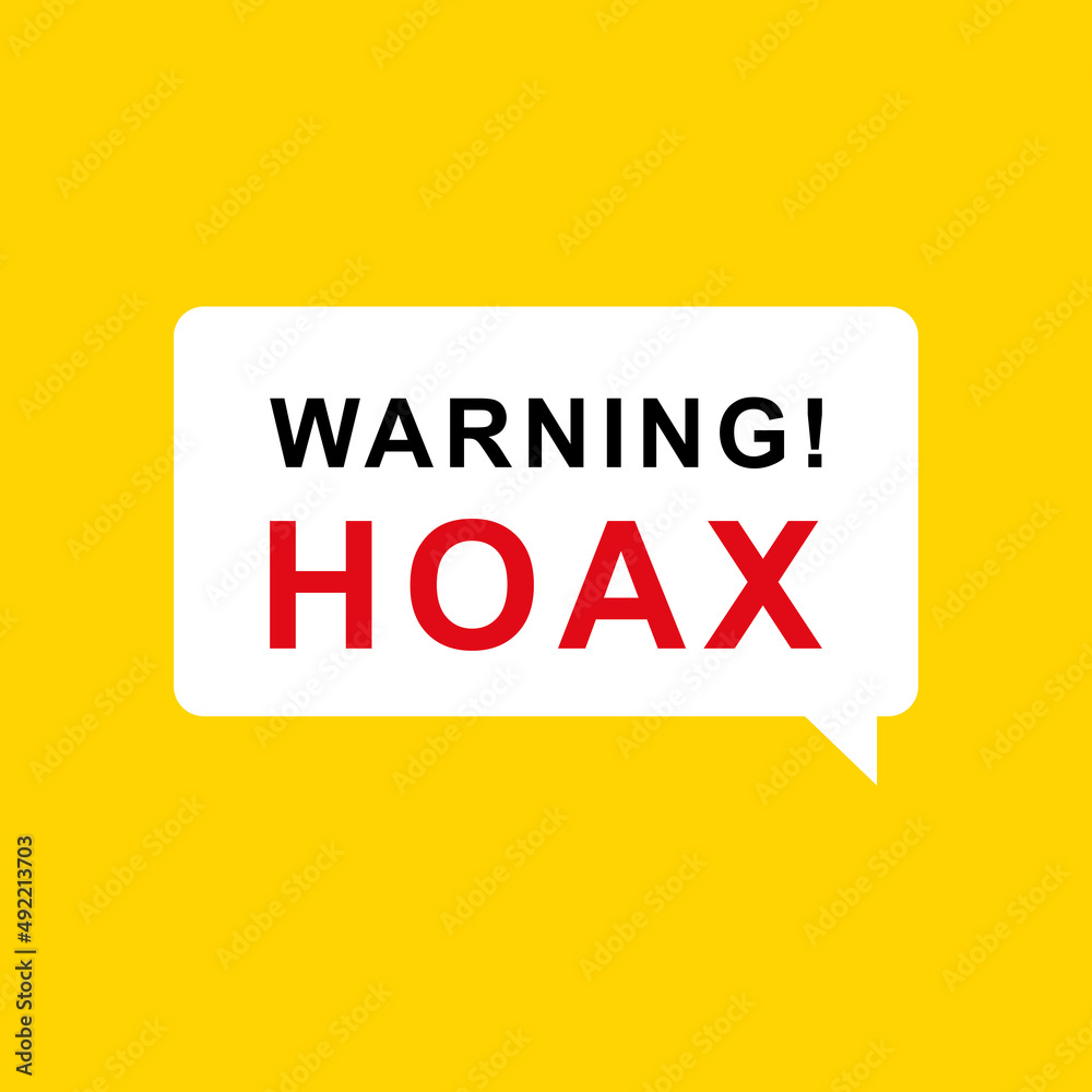 Internet Hoax warning label vector. Perfect for design elements of fake news and HOAX news campaigns. Grunge stamp template prohibiting the spread of fake news. Internet Hoax warning label vector. Perfect for design elements of fake news and HOAX news campaigns. Grunge stamp template prohibiting the spread of fake news.