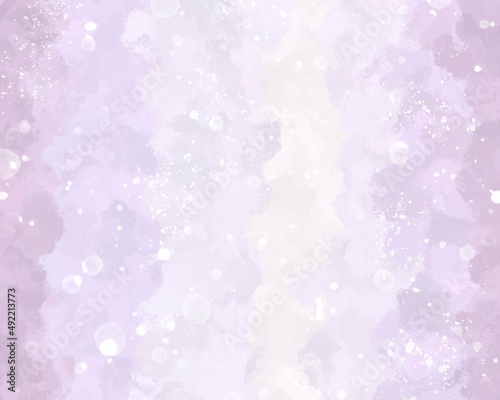 Cute pink pastel galaxy glitter star bokeh light background