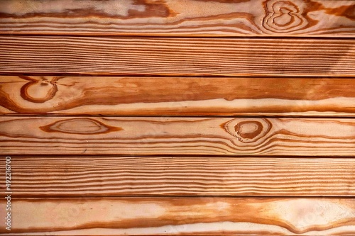 Top View Brown Wooden Textured Background