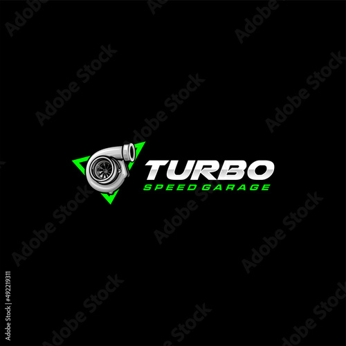 Turbo Performance Logo Vector	 photo