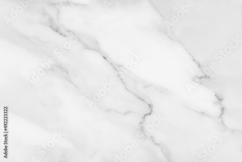 White marble stone texture for background or luxurious tiles floor and wallpaper decorative design. © ParinPIX