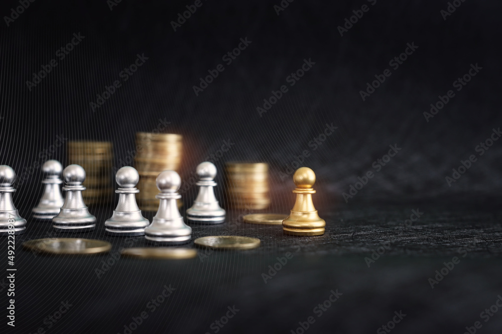 Image of chess game. Business, competition, strategy, leadership, and success concept Image of chess game. Business, competition, strategy, leadership, and success concept