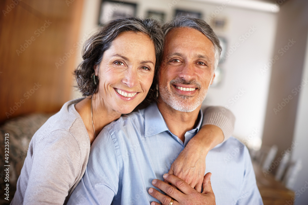 Happy to spend my life with you. Cropped shot of a mature couple indoors. Happy to spend my life with you. Cropped shot of a mature couple indoors.