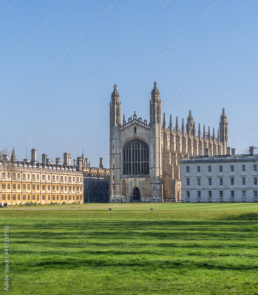 Fototapeta premium Kings Chapel in Cambridge England