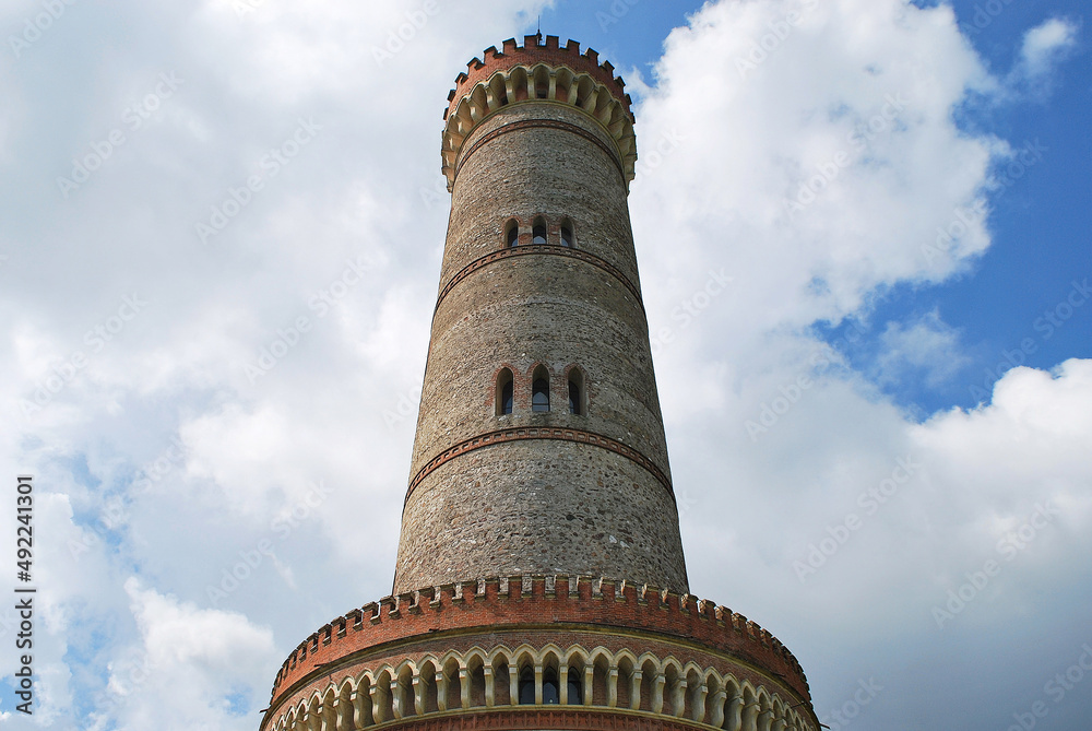 La torre monumentale di San Martino della Battaglia a Desenzano del Garda.