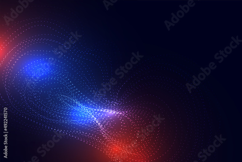 flowing technology lines digital background